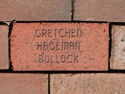 Memorial brick